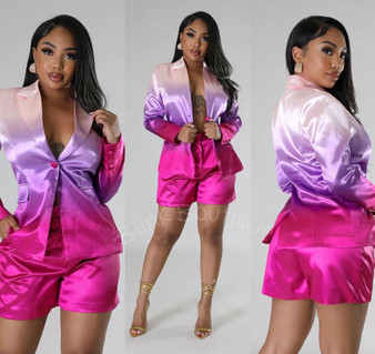 OMBRE LOVE BLAZER SET