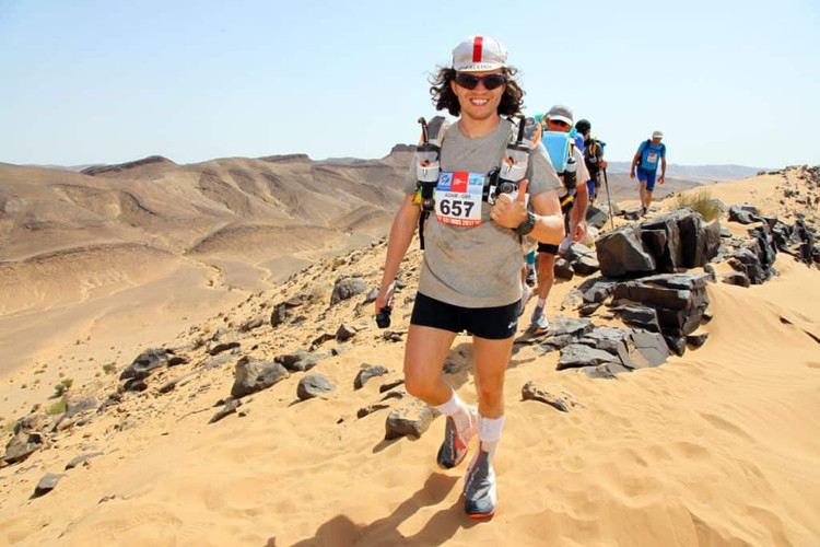 250km of rough desert running later, we catch up with Adam Ball to see how it all went!