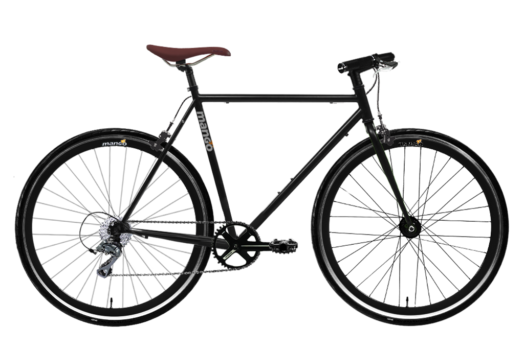 GRADUIS BIKE ブラック Firmstrong Black Rock Single Speed, Matte Black - Men's 29