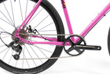 DO.GG Matte Pink - 9 Speed Disc Brake Commuter Bike