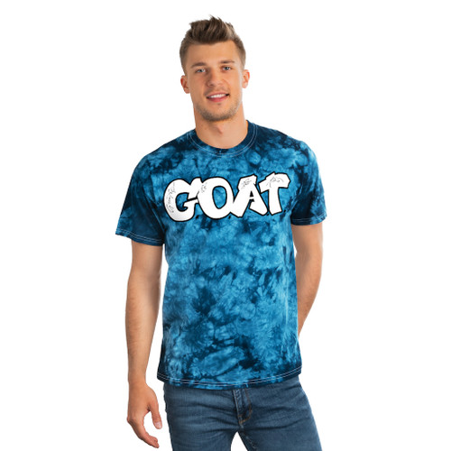 GZone 60's Retro | Tie-Dye Tee G.O.A.T "Global Peace"