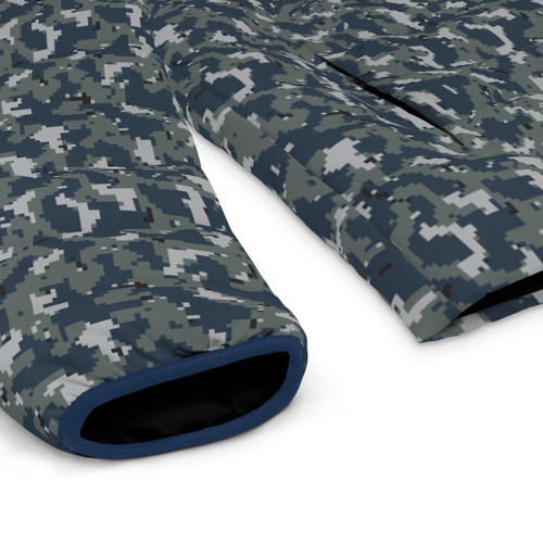 Camo Navy VET Digital Puffer Jacket