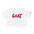 G.O.A.T Champion Women's Classic Cropped Tee 
