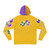 Yellowish Gold Mardi Gras G.O.A.T Prichard Fashion Hoodie