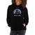 Woman in Warranty Voided Black Unisex Hoodie