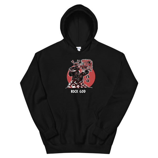 Black Rock God Unisex Hoodie