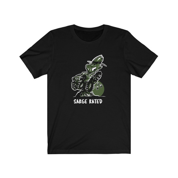 Sarge Rated Unisex Jersey Short Sleeve Tee