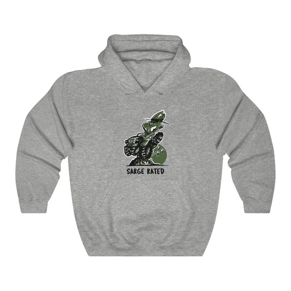Sarge Rated Unisex Heavy Blend™ Hooded Sweatshirt