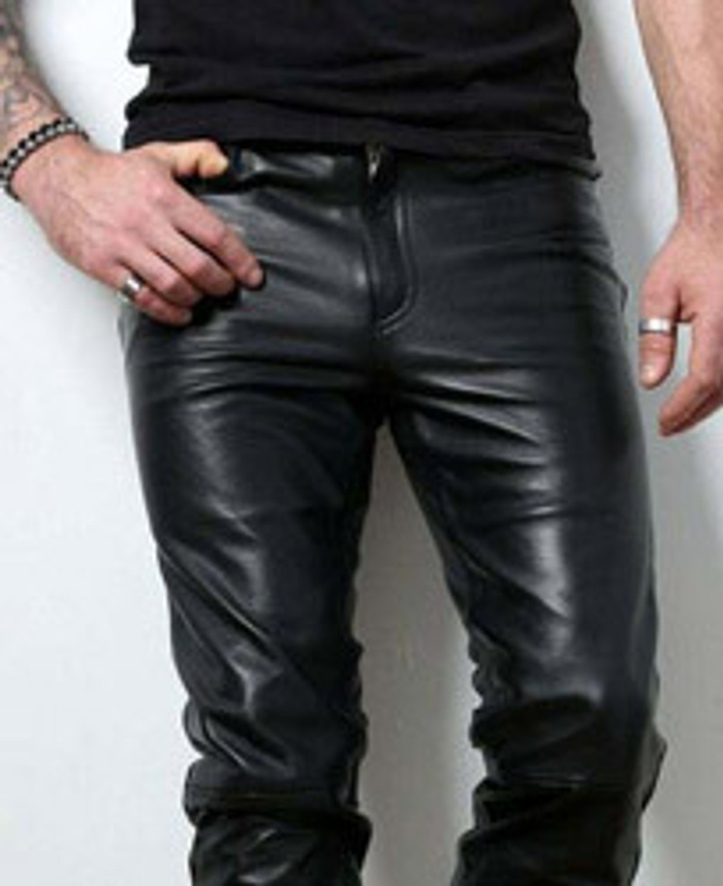 Buy Men's Leather Trousers | Leatherotics US