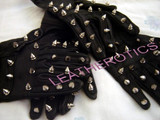 Leather STEEL SPIKE  hand GLOVES