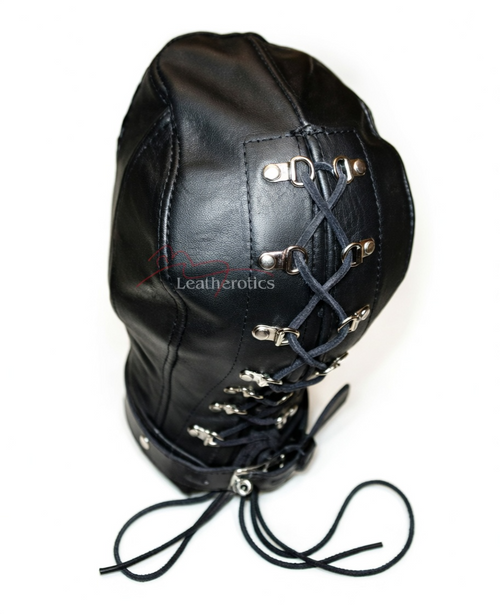 Leather Bondage Hood