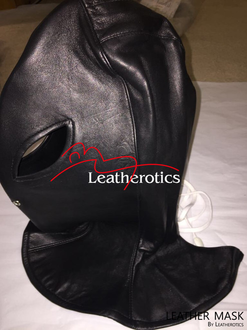 Leather Mask bondage Leather Mask bondage