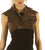 Suede Leather High Waisted Short Waist Coat