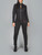 Black cotton catsuit