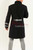 Men's Tailcoat Jacket Black Cotton Back