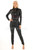 Woman's  perforated leather one piece suit 8