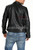 Men's Leather Jacket Classic Biker Perforated