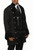 Mens Vintage Style Coat Black Cotton Jacket