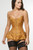 Overbust Corset Dress Gold Brocade CRS Corseted Skrit