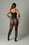 Leather Corset Dress Over-Bust Closed Crotch Back Lacing Corsage