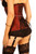 Maroon Corset - back side