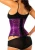 steel boned tight lacing corset for waist training