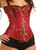 burgundy corset top