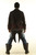 Men's Black Tailcoat Gothic Steampunk Jacket back view