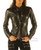 Ladies Soft Leather Shirt Top Clothing Long Full Sleeves front