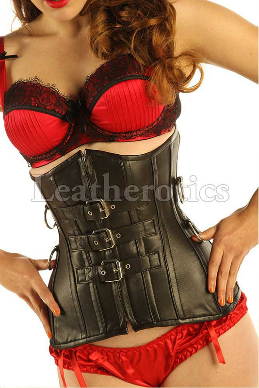 Real Leather made wide bondage corset belt Real Leather made wide bondage corset belt