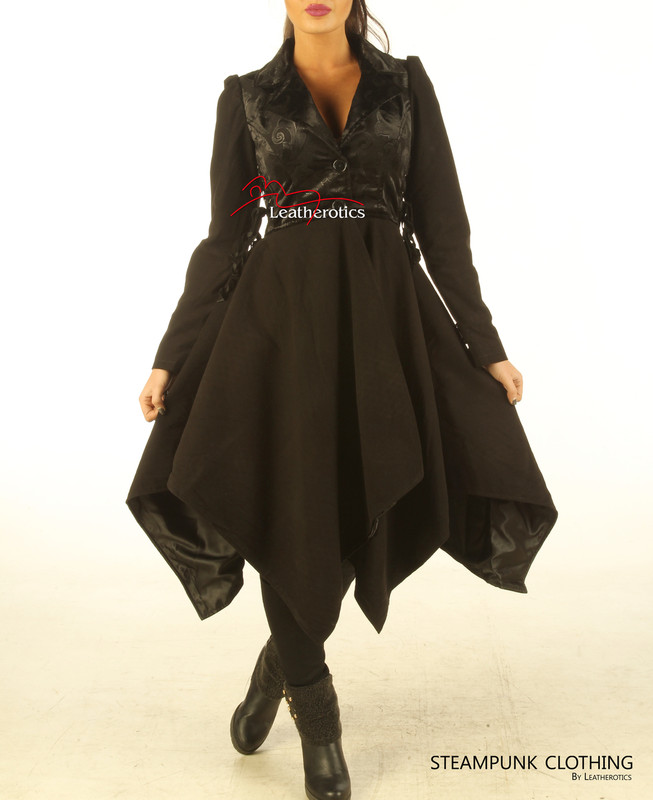 Victorian Steampunk Ladies Coat