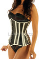 Black and White Corset Plus Size