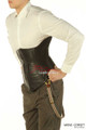 Underbust Mens Leather Corset