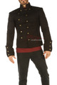 Men's Steampunk Military jacket - front