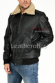 Leather Jacket With Fur Collar 9