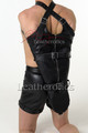 Leather armbinder - back