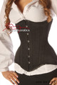 Black Underbust Corset - front