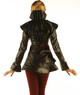 Womens Leather Vintage Dress 1