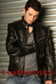 Men's Leather Jacket - Front