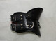 Leather neck collar, Bdsm head lock restraint. Leatherotics