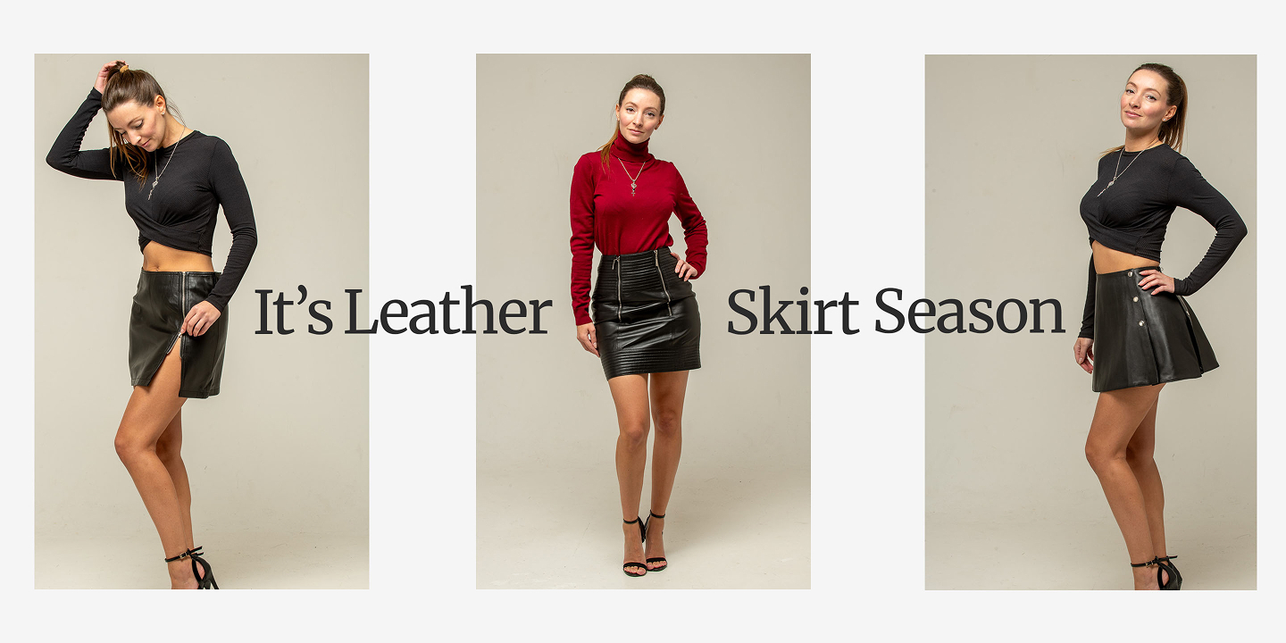 Leather Skirt Season