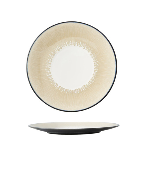 Bloom Limestone Round Salad/ Small Dinner Plate 9 in.