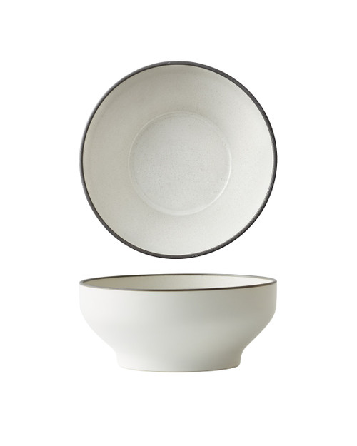 MOD Dusted White Serving Bowl for 4 to 6 Persons 8.25 in.