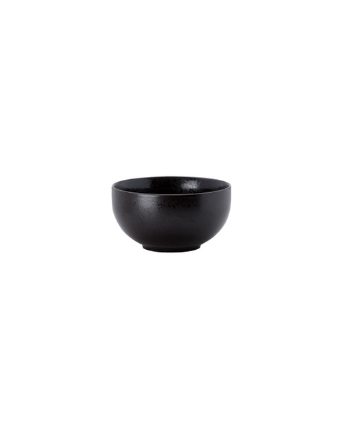 Lava Ash Brown Round Bowl for rice/ soup 4.25 in.
