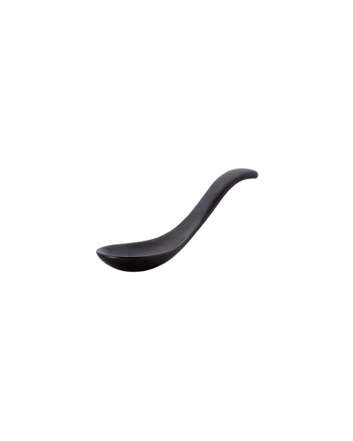 Lava Ash Brown Chinese Spoon 5.5 in.