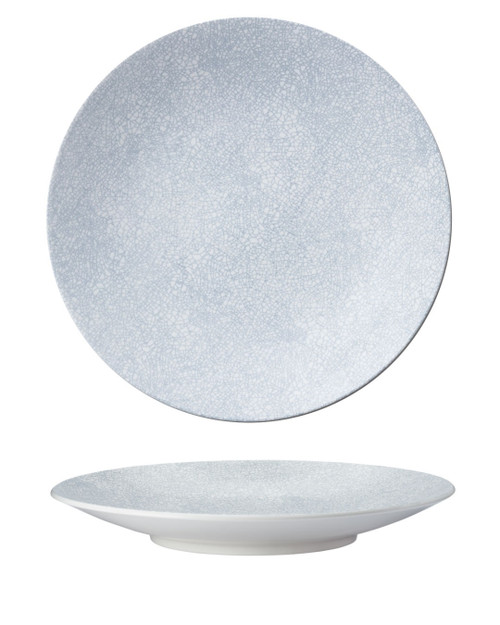 Urban Grey Round Show Plate/ Serving Plate for 6 to 8 Persons 12.25 in.