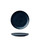 Knit Navy Blue Round Dessert/Cake Plate 7 in.