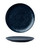 Knit Navy Blue Round Dinner Plate/Serving Plate for 2 to 3 Persons 11.25 in.