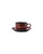 180 ml Stackable Coffee Cup and 5.75 in. Saucer - Rustic Crimson