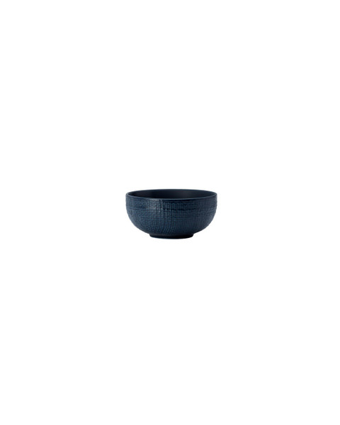 Knit Navy Blue Rice/ Soup Bowl 4 in.